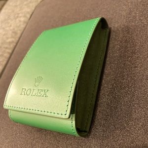 Genuine Rolex leather travel case (Brand new)